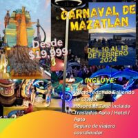 Carnaval de Mazatlán Febrero 2024